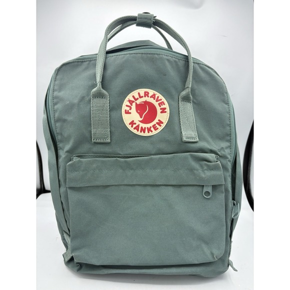 Fjallraven Kanken Mini Backpack Frost Army Green 13.5"x10.5"x4.5" School Bag Kid - Picture 1 of 13